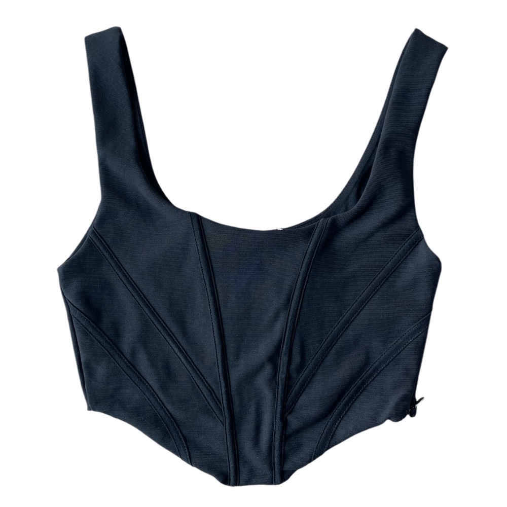 Zara CROPPED CORSETRY-INSPIRED TOP Corset